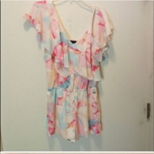 1. state romper pastels romantic size small
